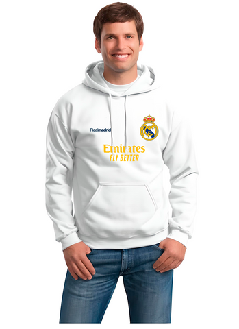 BUZO HOODIE CAPOTA REAL MADRID CHAMPION LEAGUE