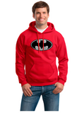 BUZO HOODIE CAPOTA BATMAN DC COMICS SUPER HEROE GOTHAM CITY