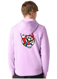 BUZO HOODIE CAPOTA super mario bross game nintendo clasico