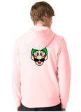 BUZO HOODIE CAPOTA super mario bros game nintendo luigi