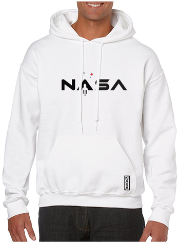 BUZO HOODIE NASA COHETE MISION ESPACIAL HOMBRE