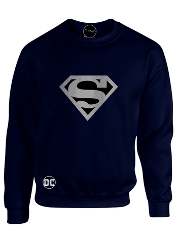 BUZO SACO CREWNECK DC COMICS SUPERMAN SUPER HEROES