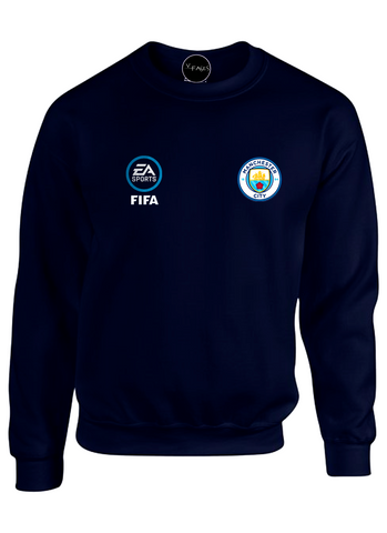 BUZO SACO CREWNECK MANCHESTER CITY FIFA EA SPORT