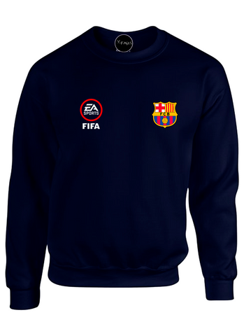 BUZO SACO CREWNECK BARCELONA FC FIFA EA SPORT