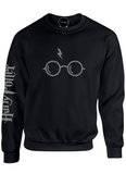 BUZO SACO CREWNECK HARRY POTTER PELICULAS MAGIA 2.1