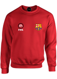 BUZO SACO CREWNECK BARCELONA FC FIFA EA SPORT