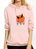 buzo hoodie capota mujer kurama naruto shippuden anime manga