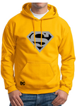 BUZO HOODIE CAPOTA DC COMICS SUPERMAN SUPER HEROE HOMBRE