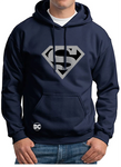 BUZO HOODIE CAPOTA DC COMICS SUPERMAN SUPER HEROE HOMBRE