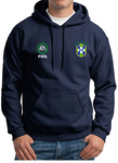 BUZO HOODIE CAPOTA DEPOTIVO BRASIL FIFA EA SPORTS