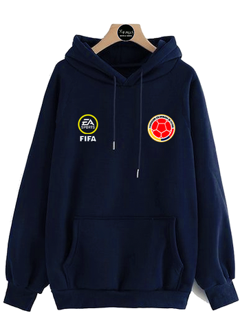 BUZO HOODIE CAPOTA SELECCION COLOMBIA FIFA EA SPORTS MUJER