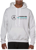 BUZO HOODIE CAPOTA MERCEDEZ BENZ FORMULA 1 HOMBRE