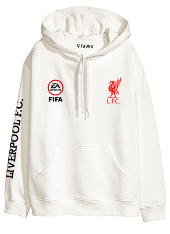 BUZO HOODIE CAPOTA SUPREME LIVERPOOL FC FIFA EA SPORTS MUJER