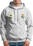 BUZO HOODIE CAPOTA DEPOTIVO REAL MADRID FIFA EA SPORTS HOMBRE