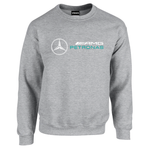 BUZO SACO CREWNECK MERCEDEZ BENZ FORMULA 1 PETRONAS