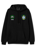 BUZO HOODIE CAPOTA DEPOTIVO BRASIL FIFA EA SPORTS MUJER