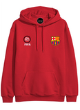 BUZO HOODIE CAPOTA DEPOTIVO BARCELONAFC FIFA EA SPORTS MUJER