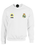 BUZO HOODIE CAPOTA DEPOTIVO REAL MADRID FIFA EA SPORTS HOMBRE